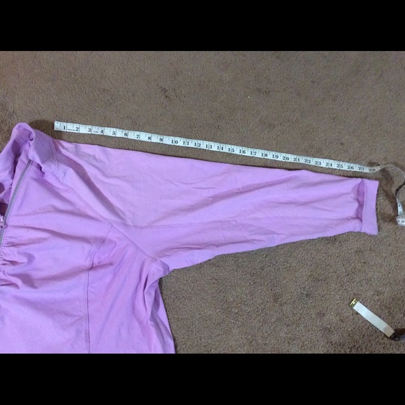 COPY - Athletic Pullover Half Zip Pink Jacket - Picture 11 of 11